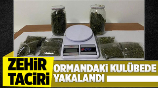 Uyuşturucu ticareti yapıyordu, kulübede yakalandı