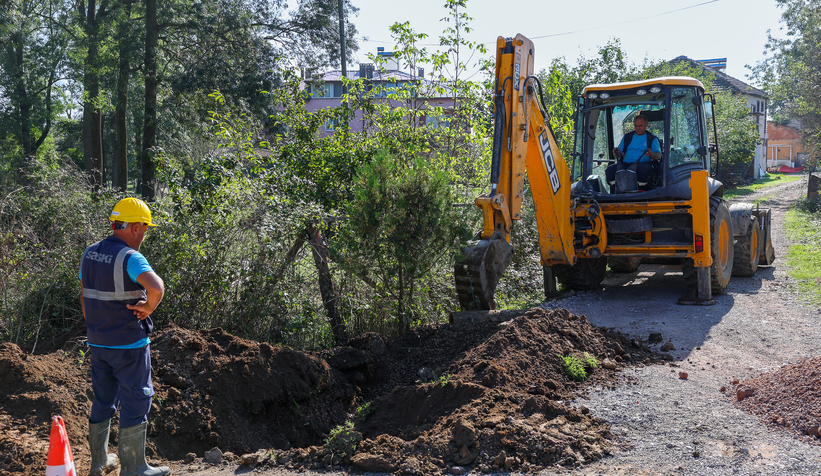 Uzakkışla’da altyapının yüzde ellisi tamamlandı