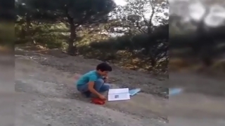 Uzaktan eğitim için ormana gidiyorlar