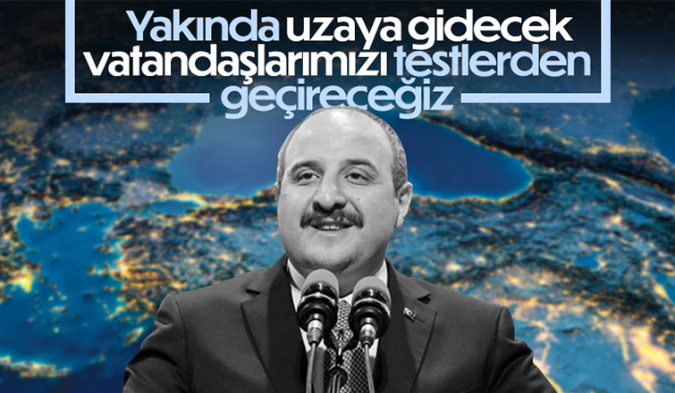 Uzaya gidecek olan adaylarda özel şartlar arıyoruz