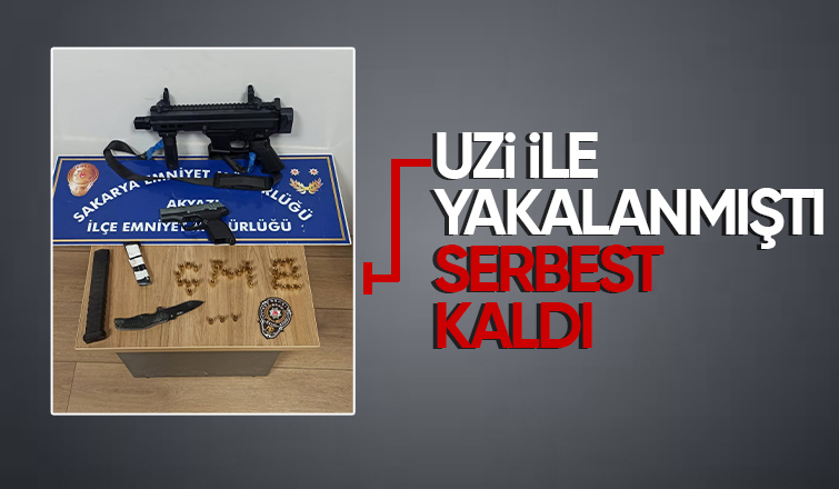 Üzerinden cephanelik çıkmıştı adli kontrolle serbest kaldı