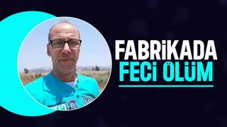 Üzerine cam düşen işçi öldü