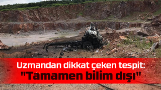 Uzmandan patlamaya ilişkin açıklama