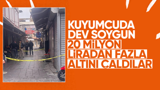 Uzun Çarşı'da 20 milyon liralık soygun