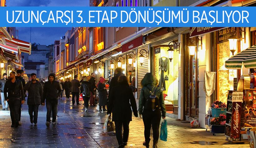 Uzunçarşı 3. Etap dönüşümünde proje tanıtılıyor