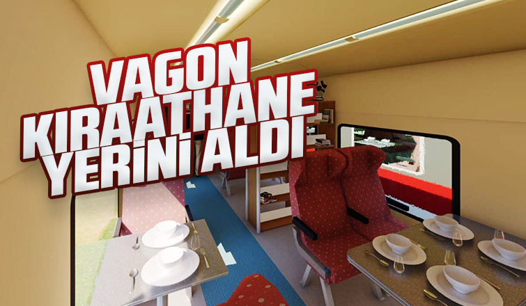 Vagon Kıraathane Mithatpaşa'da yerini aldı