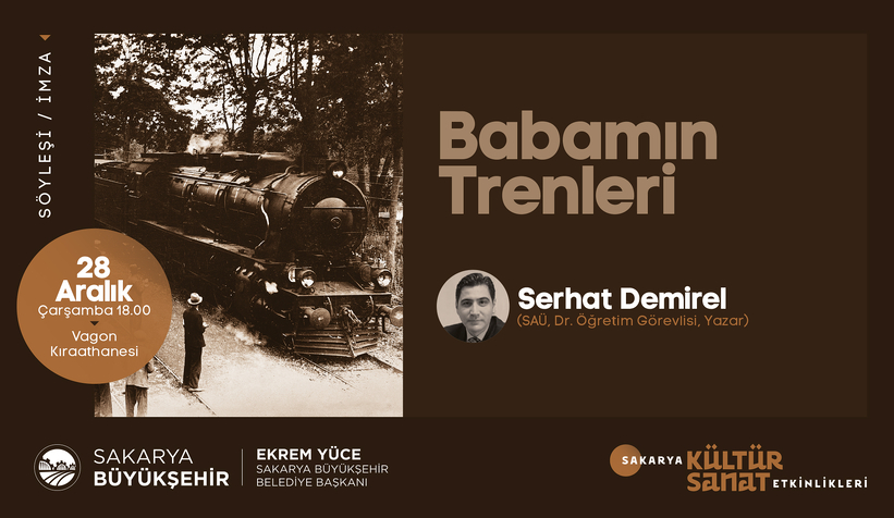 Vagon Kıraathanesi Babamın Trenleri’ni konuk edecek