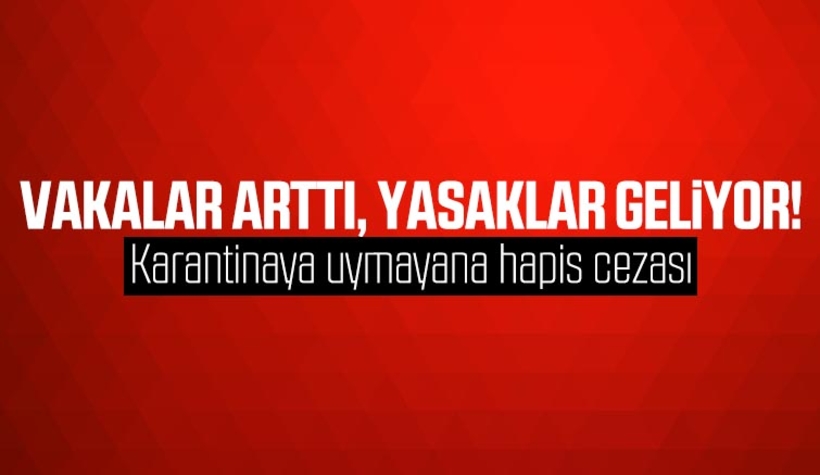 Vakalar patladı, yasaklar geliyor!