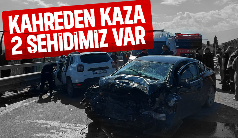 Vakıf Köprüsü'ndeki kazada 2 jandarma şehit oldu