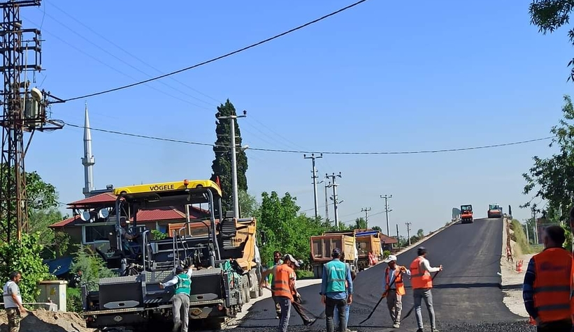 Vakıf köprüsünde çalışmalar tamam; Asfalt döküldü