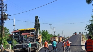 Vakıf köprüsünde çalışmalar tamam; Asfalt döküldü
