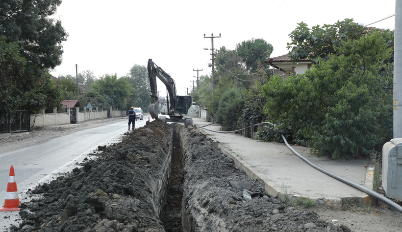 Vakıf Mahallesine 7 kilometrelik içme suyu hattı