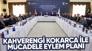 Vali Doğan kahverengi kokarca ile mücadele toplantısına katıldı