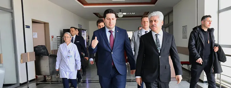 Vali Doğan SEAH'ta hastaları ziyaret etti