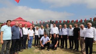 Vali kaldırım Acelle Yayla Şenliği'ne katıldı