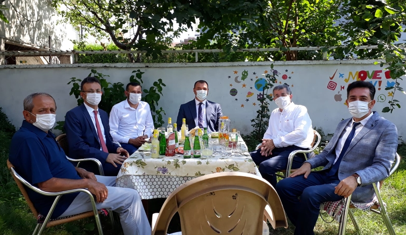 Vali Kaldırım'dan Recep Yıldırım'a taziye ziyareti