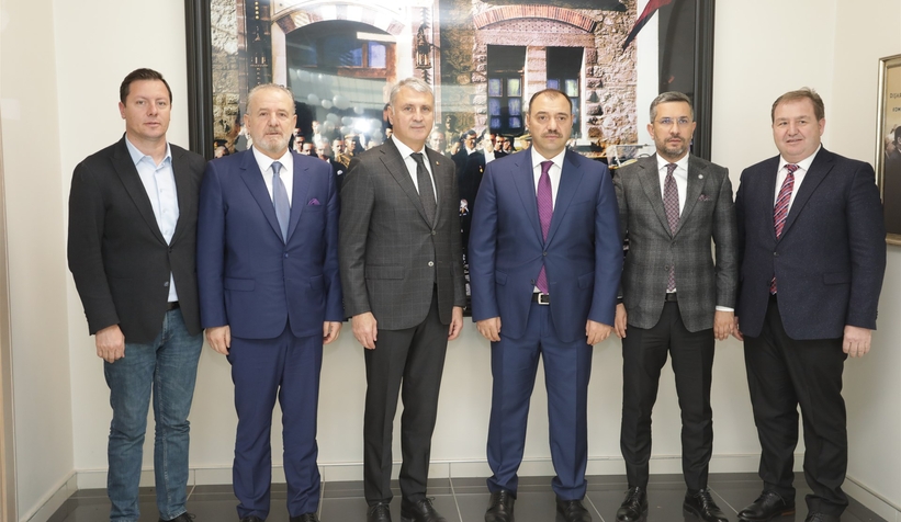 Vali Kaldırım'dan SATSO'ya hayırlı olsun ziyaret