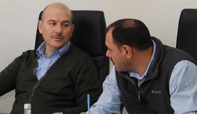 Vali Kaldırım'dan Soylu'ya destek;  Her daim emrindeyiz