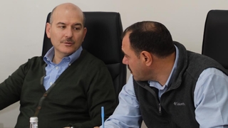 Vali Kaldırım'dan Soylu'ya destek;  Her daim emrindeyiz