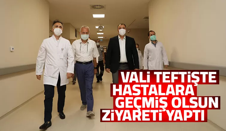 Vali kaldırım'dan yeni hastaneye ziyaret