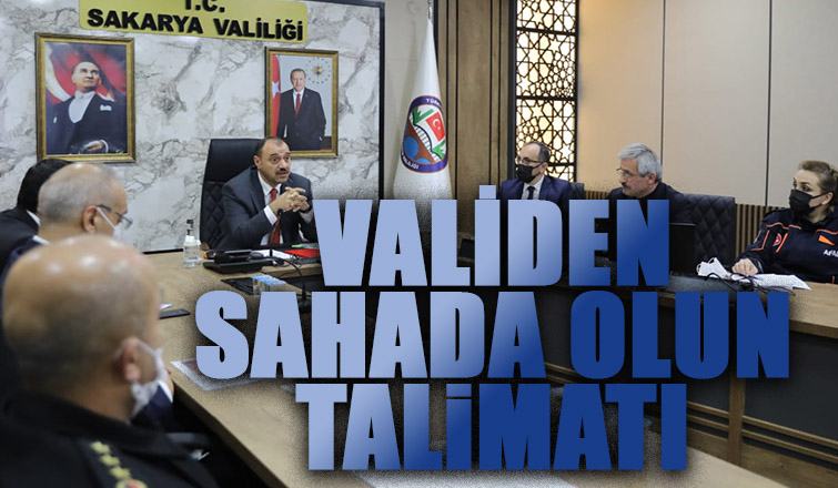 Vali Kaldırım'dan yetkililere kar talimatı: Sahada olun