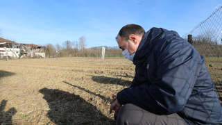 Vali Kaldırım, salep tarlasını inceledi