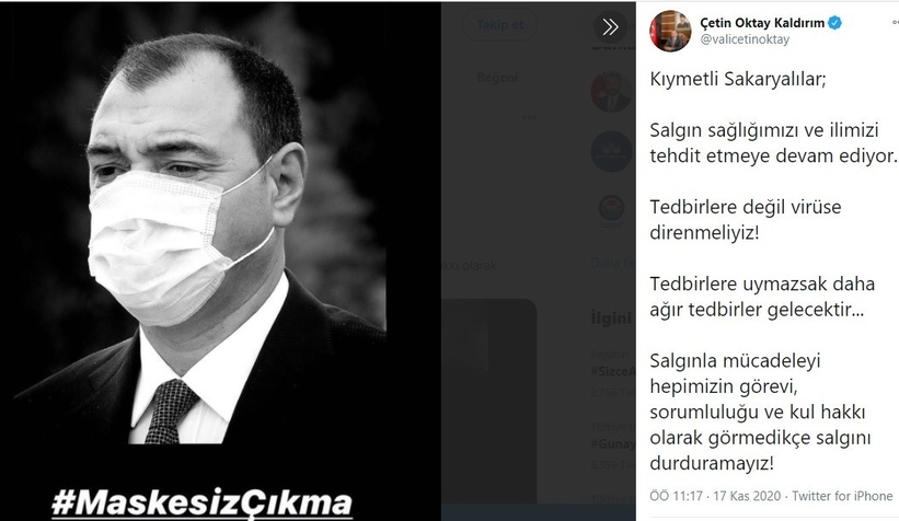 Validen daha ağır tedbir uyarısı