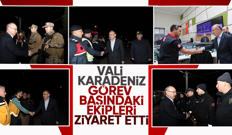 Validen ekiplere ziyaret