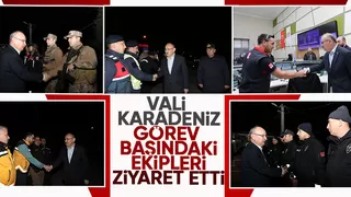 Validen ekiplere ziyaret