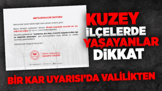Valilikten son dakika uyarısı