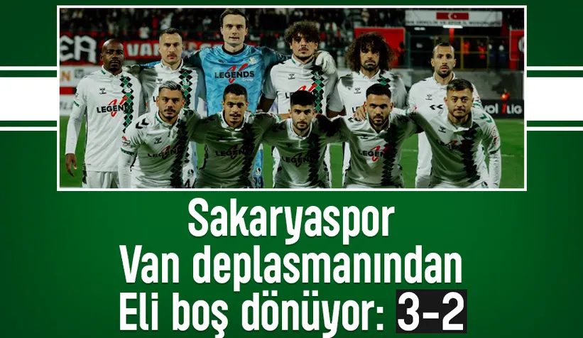Van FK: 3 Sakaryaspor: 2