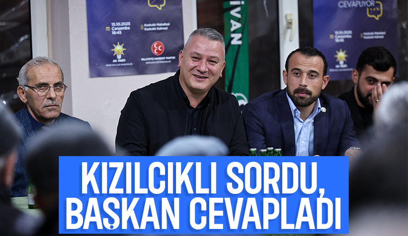 Vatandaş Soruyor Başkan Cevaplıyor programı Kızılcıklı ile devam etti