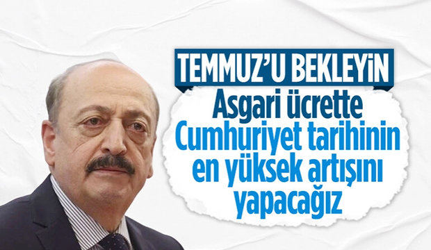 Vedat Bilgin'den asgari ücret açıklaması: Tarihin en yüksek artışı olacak