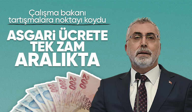 Vedat Işıkhan duyurdu: Asgari ücrette ara zam yok