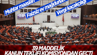 Vergi ve ekonomi paketi TBMM'de kabul edildi