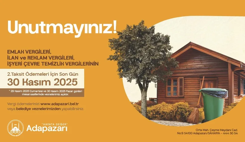 Vergide Son Gün 30 Kasım 