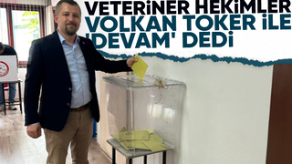 Veteriner Hekimler Odası'nda Volkan Toker yeniden başkan