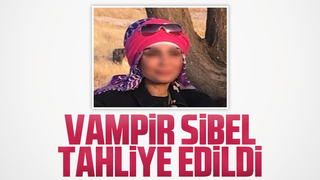 Vampir Sibel tahliye edildi!