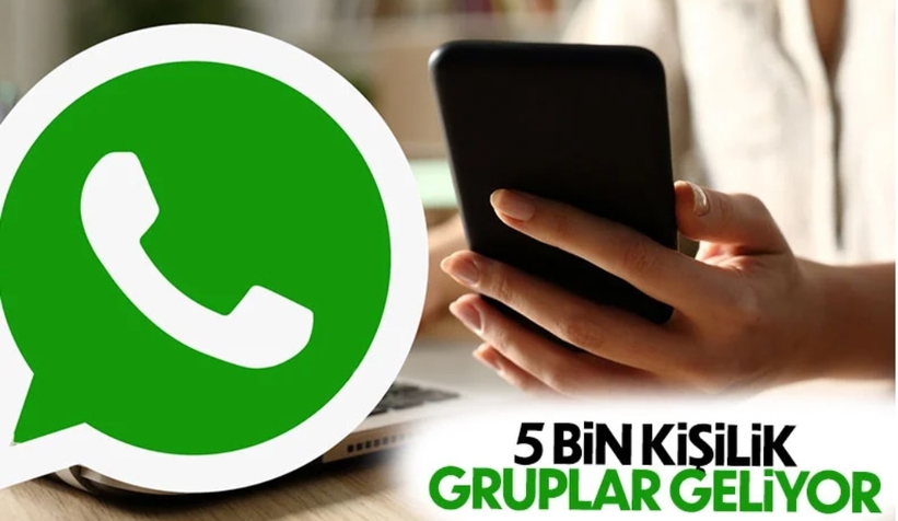WhatsApp, 5 bin kişilik gruplara izin verecek