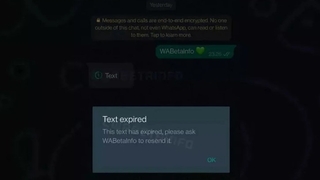 WhatsApp, bir kez görüntülenebilen mesajları test ediyor