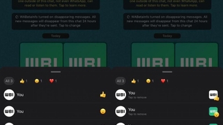 WhatsApp emoji ile tepki verme özelliğini geliştiriyor