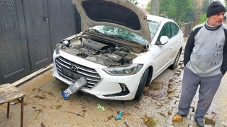 Yağış o mahalleyi vurdu