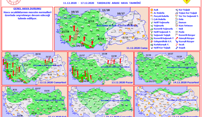 Yağışlı hava geliyor, günlerce sürecek