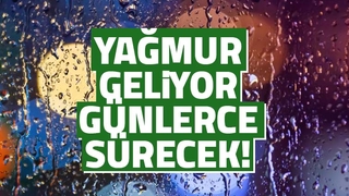 Yağmur geliyor