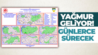 Yağmur geliyor