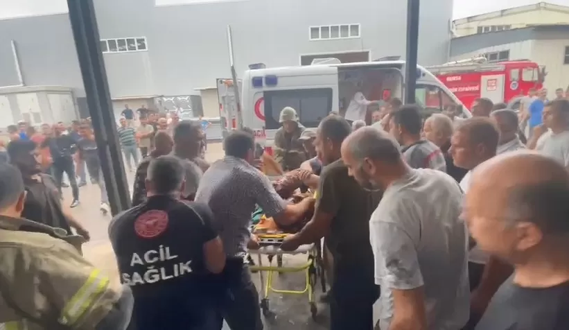Yakıt dolu varil bomba gibi patladı : 1 ağır yaralı