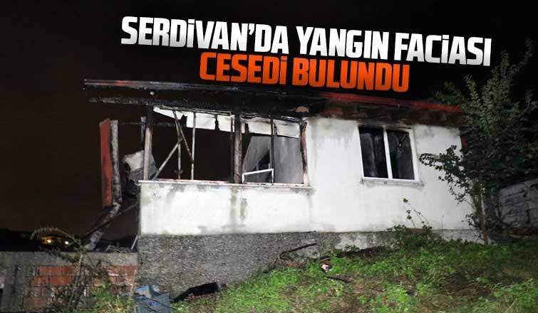 Yanan evde cesedi bulundu
