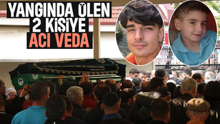 Yangın faciasında ölen 1'i çocuk 2 kişiye acı veda
