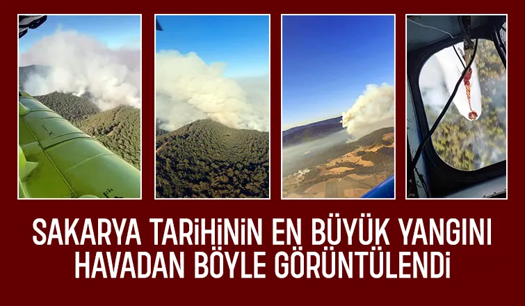 Yangın felaketi sürüyor; Dehşete düşüren görüntüler
