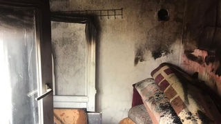 Yangında anne ve 2 çocuğu etkilendi